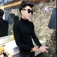 Social Spirit Guy High Collar Handsome Slim Sweater