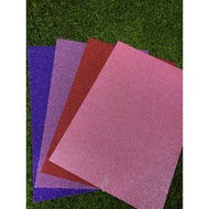 A4 Glitter Cardstock 4 sheet
