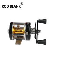 xiangjie  Blank Rod Full Metal Drum Fishing Reel 3.8:1 Gear Ratio Trolling Wheel Casting Sea Fishing