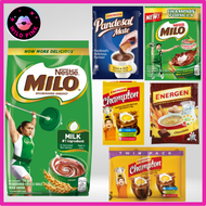 MILO ENERGY DRINK CHOCO ENERGY BOOSTER | ENERGEN CHOCOLATE TWIN PACK | PANDESAL MATE SINGLE PACK | E