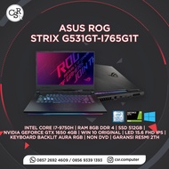 LAPTOP ASUS ROG STRIX G531GT INTEL CORE I7-9750H RAM 8GB SSD 512GB
