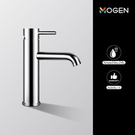 MOGEN MI120 ARCADIA ก๊อกผสมอ่างล้างหน้า แบบก้านโยก พร้อมสายน้ำดี