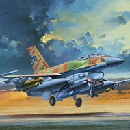 Academy Hobby Model Kit – 1/32 F-16I Sufa Israeli Air Force Fighter with Dual-Seat Cockpit & New Wea