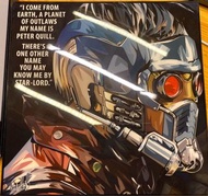 泰國掛畫 starlord marvel