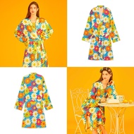 Wiggle 1 Hawaiian Flower Bathrobe Swimsuit Cover 80012