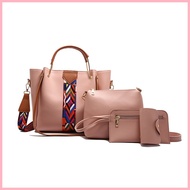 Whole Store 2025 Female Bag Trendy European American Fashion Four-Piece Set Child Mother One-Shoulde