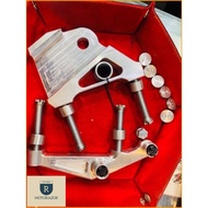 CALIPER SPECIAL SCREW LOCK NUT GXS Set With Key Lock