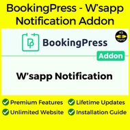 [Latest] BookingPress - W'sapp Notification Addon (Premium Version)