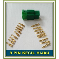 HIJAU 9 PIN CABLE SOCKET SMALL GREENSkun 9 PIN CABLE SOCKET/ SMALLSkun CONNECTOR/