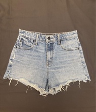 Alexander Wang 高腰牛仔短褲