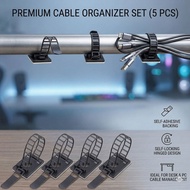 Dtools Cable Ties Cable Clamp Zip Cable Organizer Nylon 5 PCS - CL-2