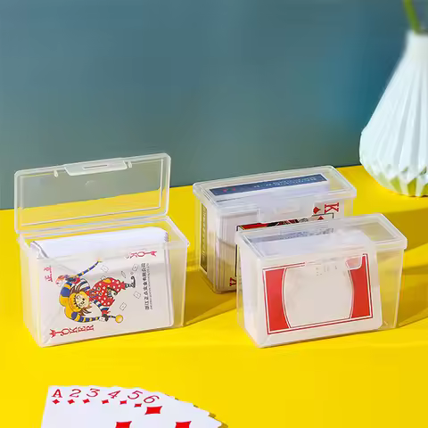 1 set, 2pcs/4pcs/6pcs multi-purpose storage box, suitable for poker cards or jewelry storage, size: 