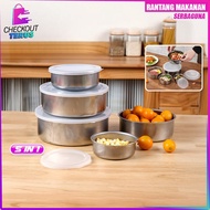 CT C1214 Stainless Steel Food Container Multi-Tiered Food Storage Container Anti-Rust Food Grade