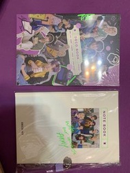 BTS 防彈少年團 Deco Book &amp; Deco Note book 筆記本 #把愛傳出去