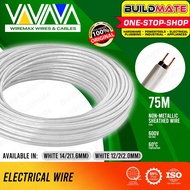 WIREMAX Electrical PDX Wire 14/2 | 12/2 for Aircon Electrical 75 Meters ROLL 100% ORIGINAL