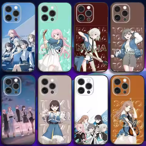BanG Dream M-Mygo Phone Case For iPhone 16e,16,15,14,13,12,11,Pro,X,XS,Max,XR,Plus,Mini Soft Black C