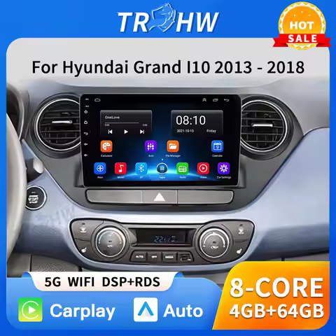 9" Car Radio For Hyundai Grand i10 i 10 2013 2014 2015 2016 2017 2018 Android13 Carplay Auto Multimi