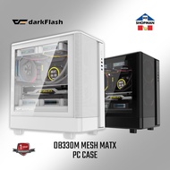 Darkflash DB330M Mesh MATX Black / White Case PC Chassis