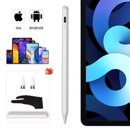 ปากกา Stylus พร้อม Power สำหรับ Android IOS แท็บเล็ตโทรศัพท์มือถือปากกา Touch Pen สำหรับ Samsung Xiaomi Lenovo iPad Pro iPad อุปกรณ์เสริม White 1 One