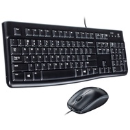 Logitech MK120 Classic Wired USB Keyboard & Mouse Combo