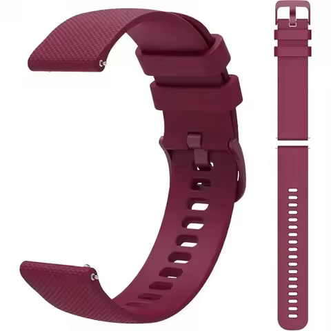 Silicone straps For Amazfit GTS 4/3/2/2e/4 Mini/GTR 4/3/3 Pro/2/2e Sport 18mm/20mm/22mm Bracelet Ama
