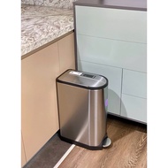 SIMPLEHUMAN CW2058 18L FOOT PEDAL TRASH BIN, Stainless Steel COLOR, BUTTERFLY WING OPEN LID