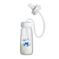 LIGHTHEARTED Feeding Bottle Set, 8oz/240ml Gravity Ball Hands-Free Baby Bottle, Normal-Neck Self-Fee