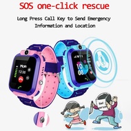 Defend Children's Smart Watch SOS Phone Watch Smartwatch For Kids With Sim Card Photo Waterproof IP67 Kids Gift For IOS Android