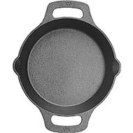 WINCO Cast Iron Skillet, Black