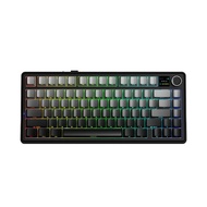 Bàn phím cơ gaming 3 mode AULA F75 Max xám đen gradient, Reaper switch