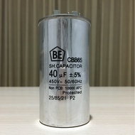 Refrigerator AC CAPACITOR ALUMINUM 40UF 450V 40 UF 450 VOLT CBB65 GENERATION