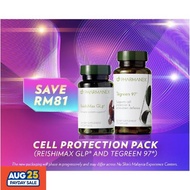 ORIGINAL NuSkin NU SKIN Cell Protection Pack (Tegreen 97 120 capsules + Reishimax 60 capsules)