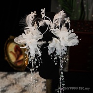 Accessories Bridal Smart Styling Super Fairy Beautiful Wedding Mori Style Headdress Juan Yarn Beauti
