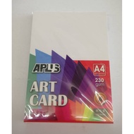 Aplus A4 White Art Paper 230gsm (100's/pack)