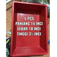 BEKAS TERNAK IKAN  GUPPY /IKAN BETTA (5PCS) READY STOCK