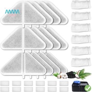 Dog Water Fountain Cat Water Fountain Filters Replacement Filters for 230oz/7L Filters 12 Sets