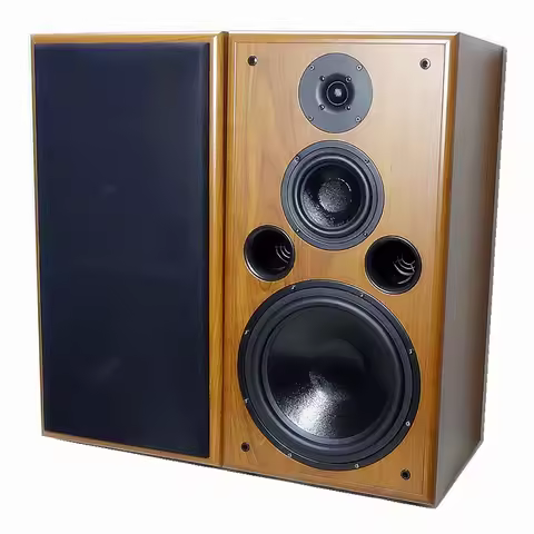 10 Inch Three-Way Speaker 125W 134dB/mW Home HiFi Floor Passive Speakers is Suitable for Amplifier A