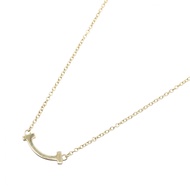 【二手】蒂芙尼 (Tiffany & Co.) T 字Smile迷你項鍊，頸圍 41/45.5 厘米，18K（黃金），女士 T 字Smile迷你項鍊