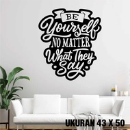 WALL STICKERS WALL CUTTING QUOTES MOTIVATIONAL QUOTES GLASS WALL OFFICE CAFE CUTTING STICKER CUSTOM 