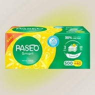 ALT - 1 Pcs Paseo Facial Tissue Facial Tissue/ 540'S (500+40) 3ply 500S 1Pc
