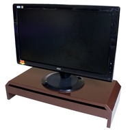 [特價]【頂堅】寬58.6公分(鐵板製)桌上型螢幕架/置物架(含抽屜)-二色深咖啡色