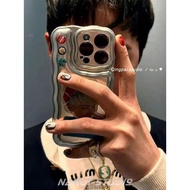 GD GD GD Same Style Frosted Silver Suitable for iPhone14promax Apple 13 Phone Case 1412 All-Inclusiv
