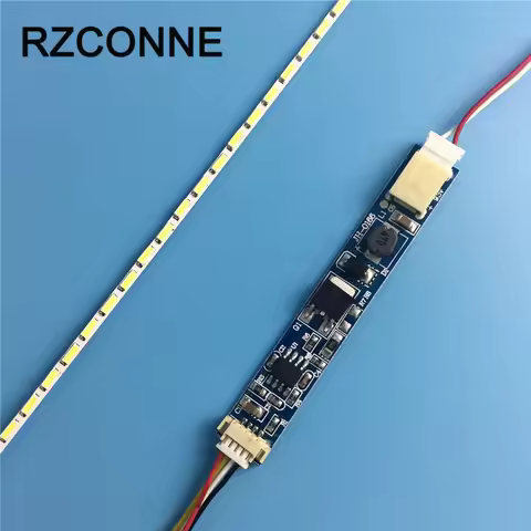 10 inch wide 220x2.0mm LCD Laptop Dimable LED Backlight Lamps Adjustable Update Kit Strip+Board 9-25