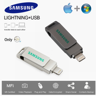 Samsung OTG USB Flash Drive 1TB 2TB Pendrive หน่วยความจำความเร็วสูงสำหรับ IPhone14/13/12/11 /X/ 8/7/6 IPad