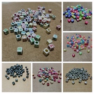 AZ letter beads size 6*6 (450 grams)