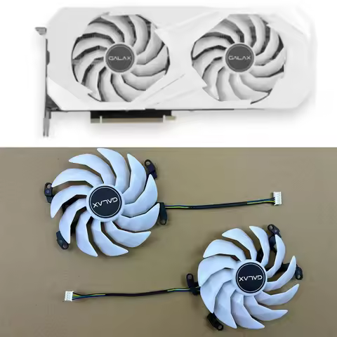 Cooling Fan 4PIN 6PIN 102MM GFY10015H12SPA For KFA2 Galax GeForce RTX 3060 3060Ti 3070 3070Ti EX Whi