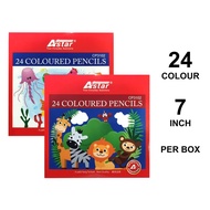 Astar 24 Colours Colour Pencil (CP3102) Colouring Pencil Colour Pencil Pensil Warna