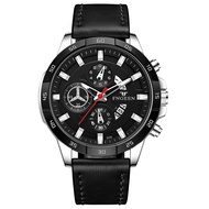 Fngeen watch BMW men watch watch mountaineeers 3D innovation men Leather sport fashion watch Jam tan