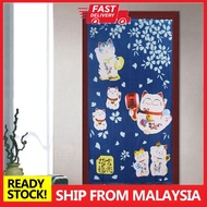 Cats design door curtain Toilet Japanese Fitting Room Curtain Partition Curtain Hanging