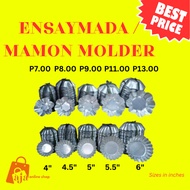 ENSAYMADA MOLD / ENSAYMADA MOLDER / MAMON MOLD / MAMON MOLDER 4” 4.5" 5” 5.5" 6” (Aluminum)